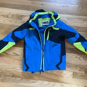 Spyder boys size 7 ski coat
